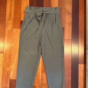 H&M | High waisted grey trousers size 10